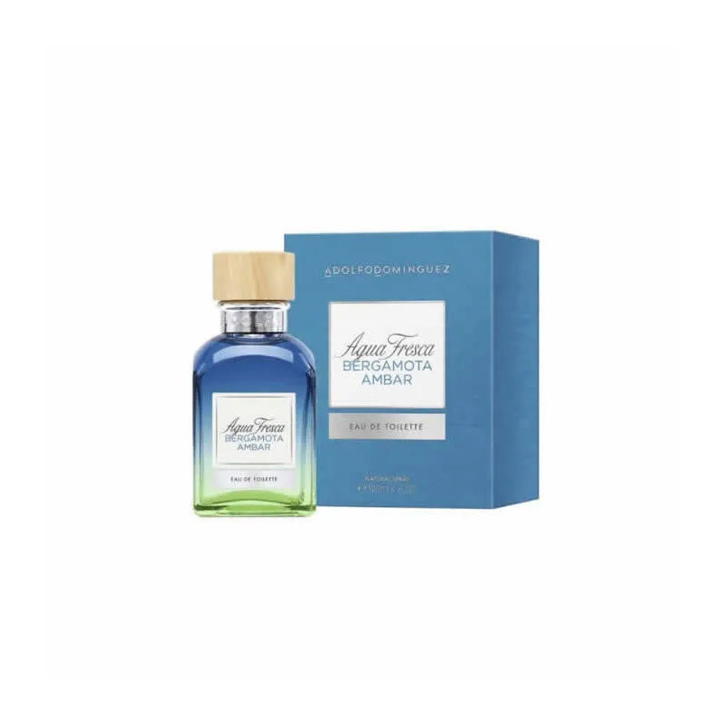 Adolfo Dominguez Agua Fresca Bergamota Ambar Eau De Toilette Vaporisateur 120ml