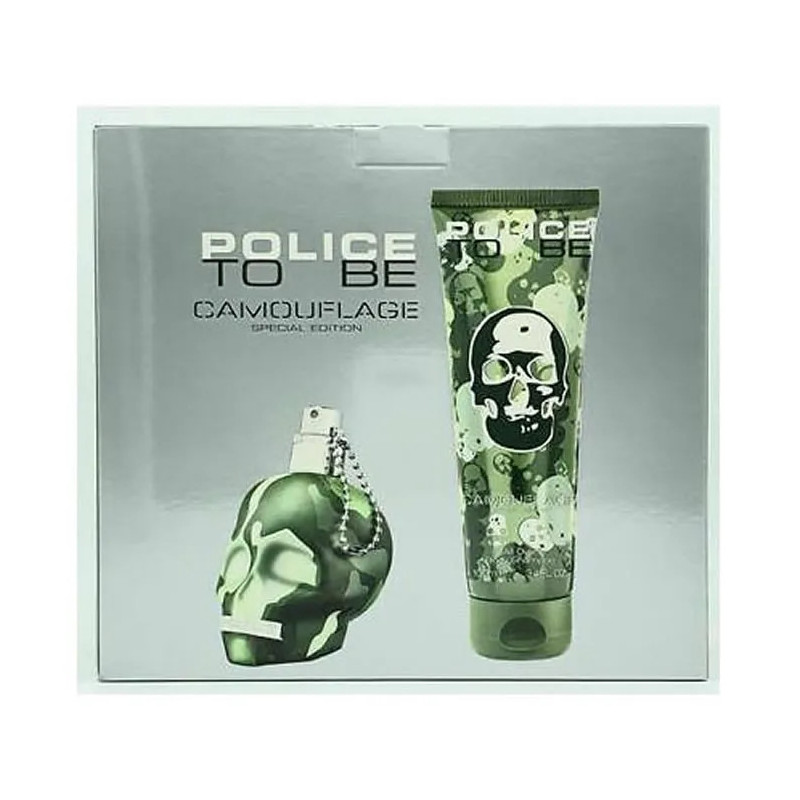 Police To Be Camouflage Eau De Toilete Vaporisateur 40ml Coffret 2 Produits
