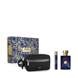 Versace Dylan Blue Pour Homme Eau De Toilette 100ml Coffret 3 Produits
