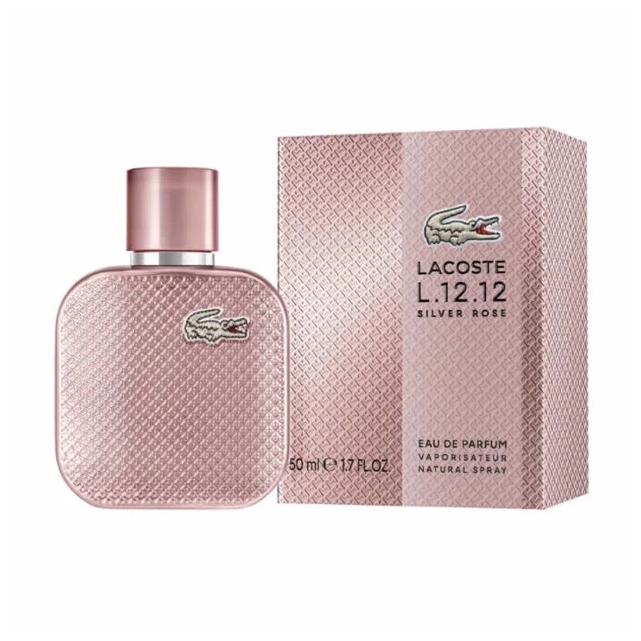 Lacoste L.12.12 Silver Rose Eau De Parfum Vaporisateur 50ml