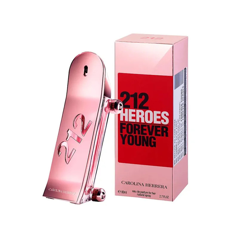 Carolina Herrera 212 Heroes For Her Eau De Parfum Vaporisateur 80ml