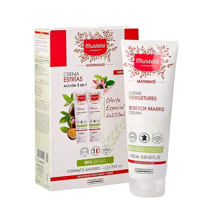 Mustela Crème Prévention Vergetures 2x250ml
