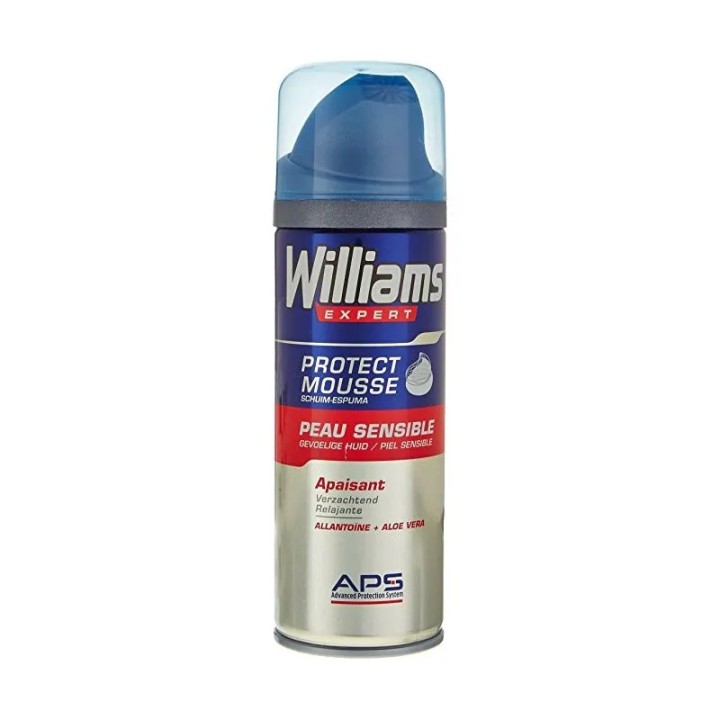 Williams Mousse à raser Sensitive Skin 200ml