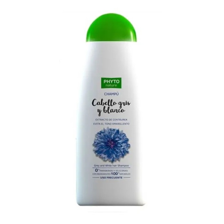 Phyto Nature Gray & White Hair Shampooing 400ml