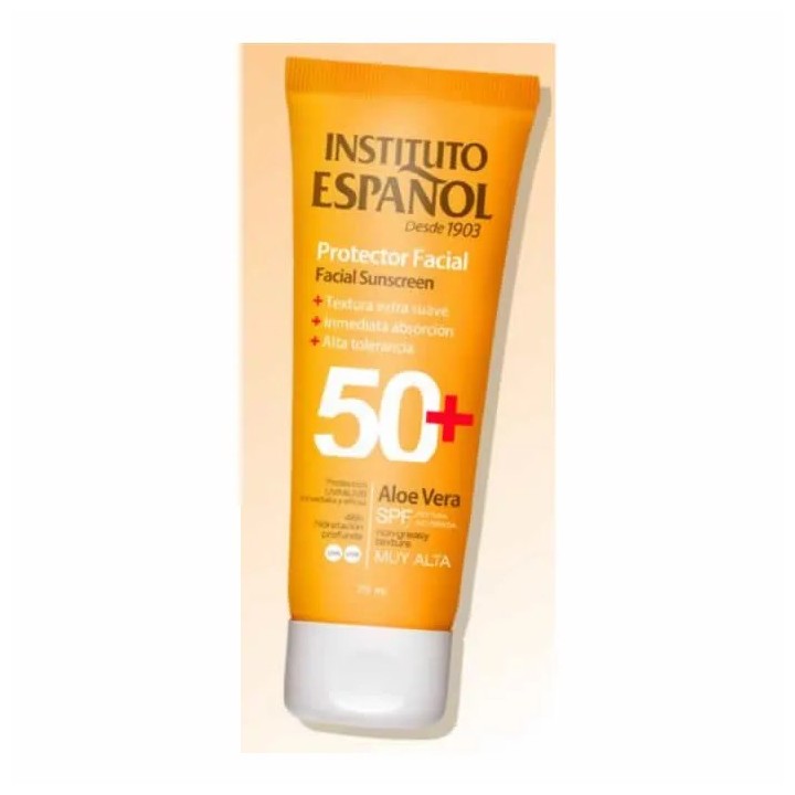 Instituto Español Facial Protection solaire Aloe Vera Spf50 75ml
