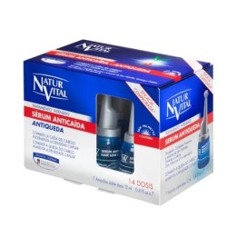 Naturvital Ampoules Traitement Intensif Sérum Anti-Chute 7x12ml