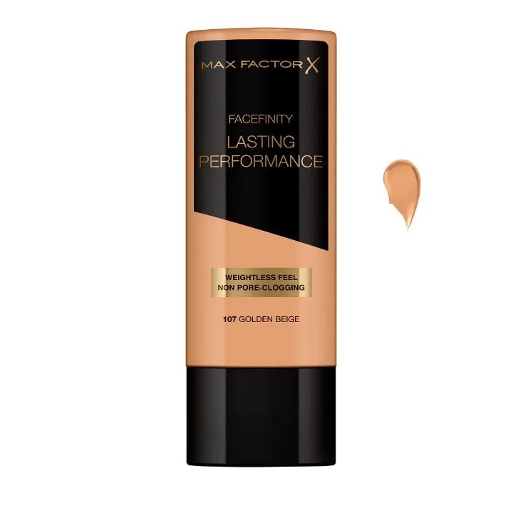 Max Factor Facefinity Lasting Performance Liquid Foundation 107 Golden Beige