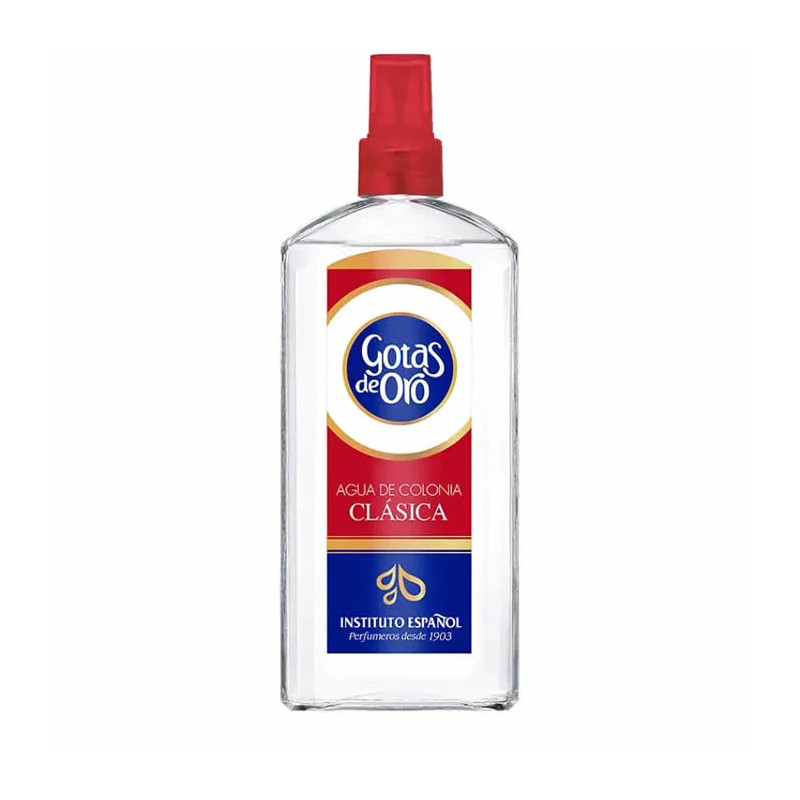 Instituto Español Gotas De Oro Agua De Colonia Clasica Spray 400ml