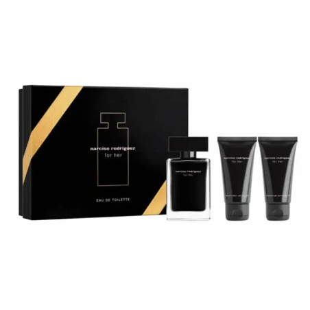 Narciso Rodriguez For Her Eau De Toilette Vaporisateur 50ml Coffret 3 Produits
