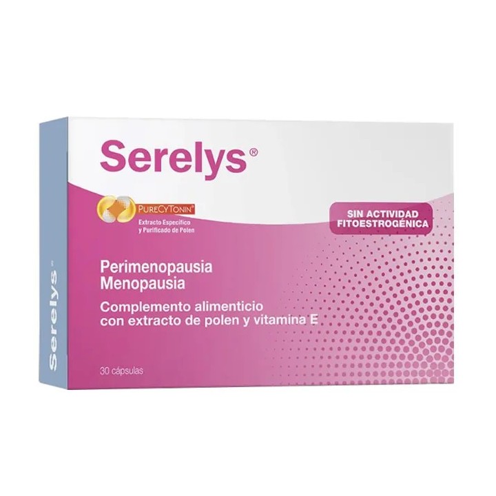 Serelys Perimenopausia Menopausia 30 Cápsulas