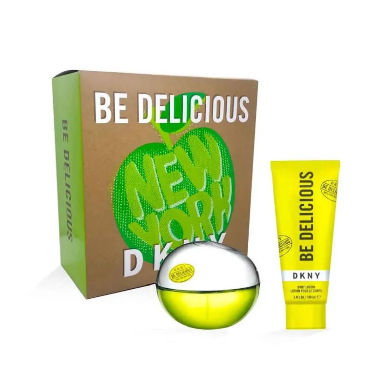 DKNY Be Delicious Eau De Parfum Vaporisateur 100ml Coffret 2 Produits