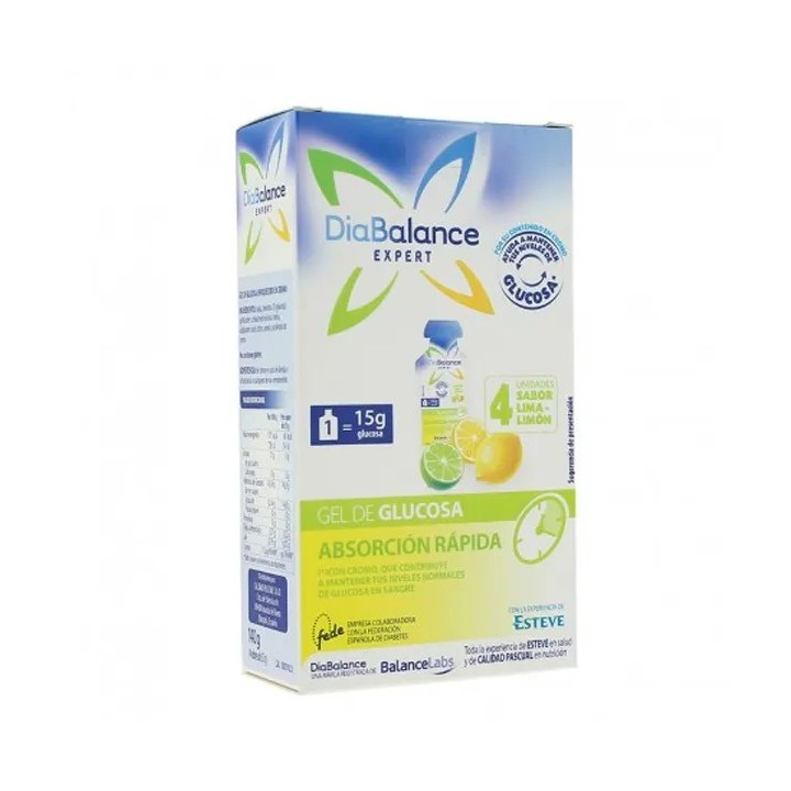DiaBalance Expert Gel Glucose au Citron 4U