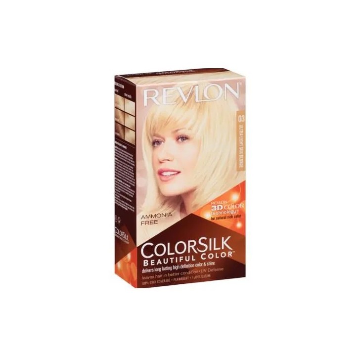 Revlon Colorsilk Sans Amoniaque 03 Ultra Light Sun Blonde