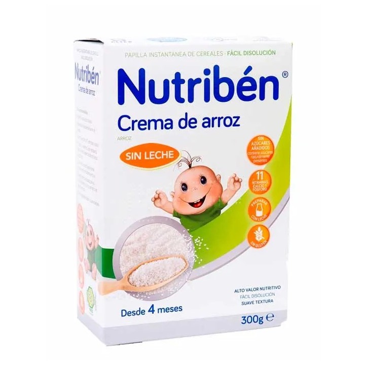 Nutribén Crème de Riz sans Gluten 300g