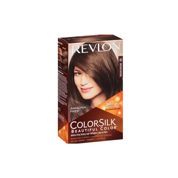 Revlon Colorsilk Sans Amoniaque 41 Medium Brown
