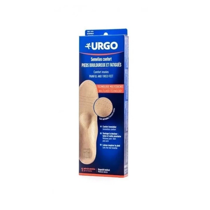 Urgo Semelles De Confort Taille 36-38