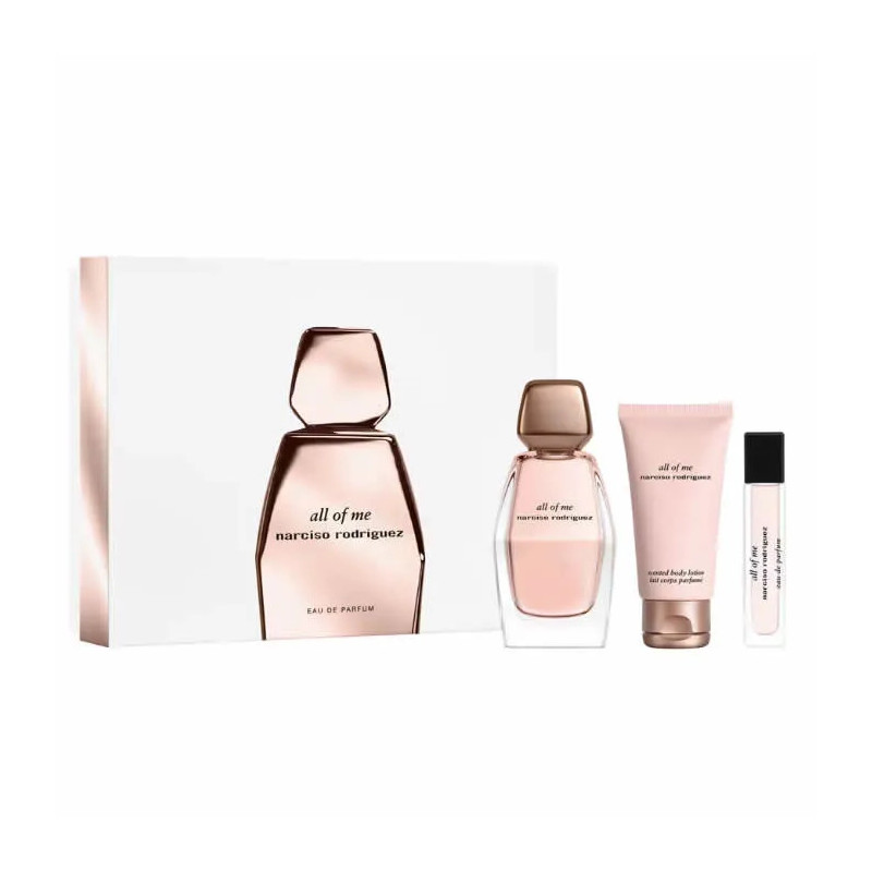 Narciso Rodriguez All Of Me Eau De Parfum Spray 90ml Coffret 3 Produits