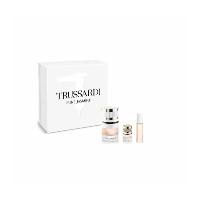 Trussardi Pure Jasmine Eau De Parfum Vaporisateur 60ml Coffret 3 Produits