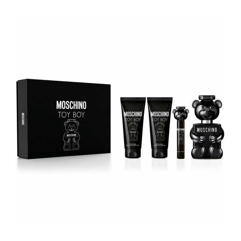 Moschino Toy Boy Eau De Parfum Vaporisateur 100ml Coffret 4 Produits