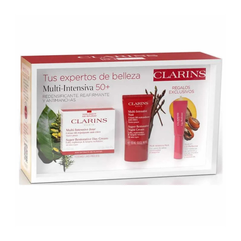 Clarins Multi-Intensive Jour Toutes Peaux 50ml Coffret 3 Produits