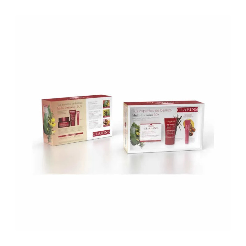 Clarins Multi-Intensive Crème Haute Exigence Jour Peaux Très Sèches 50ml Coffret 3 Produits