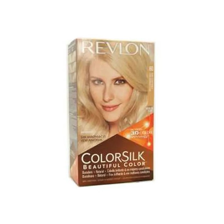 Revlon Colorsilk Sans Amoniaque 80 Light As Blonde