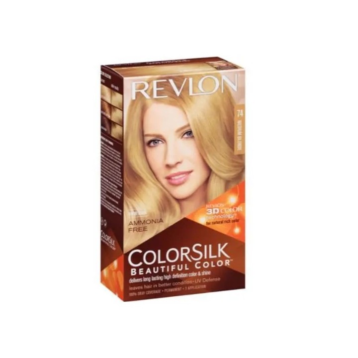 Revlon Colorsilk Sans Amoniaque 74 Moyen Blond