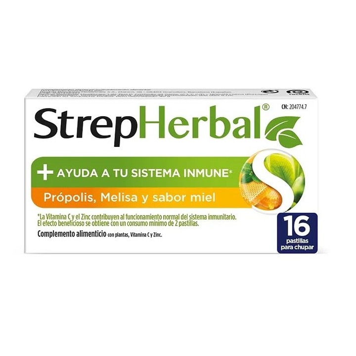 Strepsils Strepherbal Propolis et miel