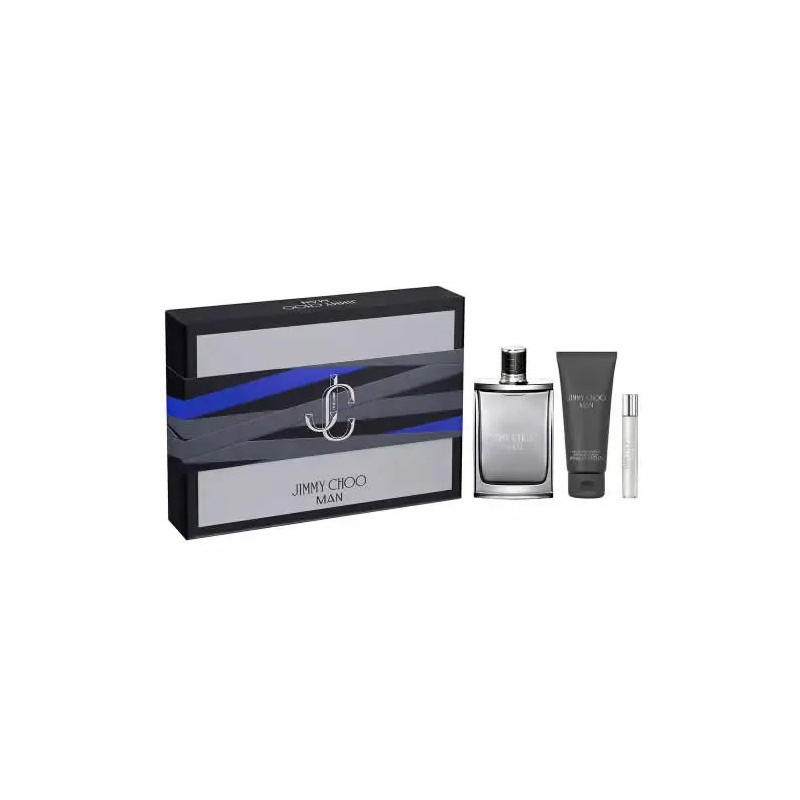 Jimmy Choo Man Eau De Toilette Vaporisateur 100ml Coffret 3 Produits