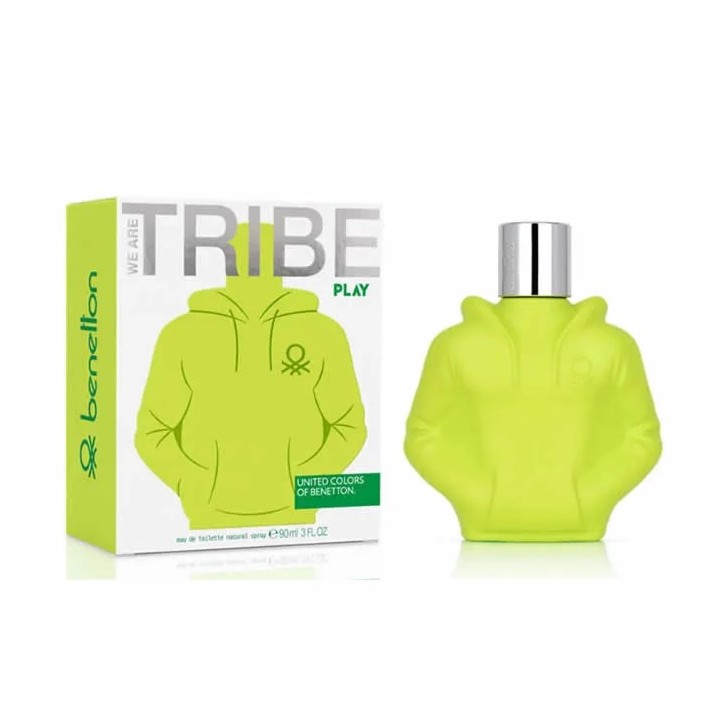 Benetton We Are Tribe Play Eau De Toilette Natural Spray 90ml