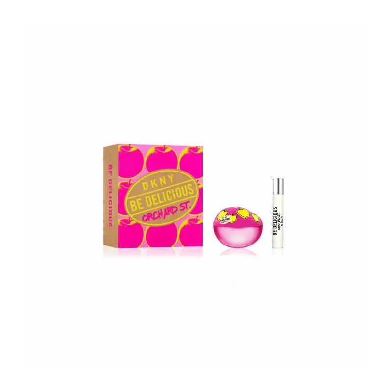 Dkny Be Delicious Orchad St. Eau De Parfum Vaporisateur 100ml Coffret 3 Produits