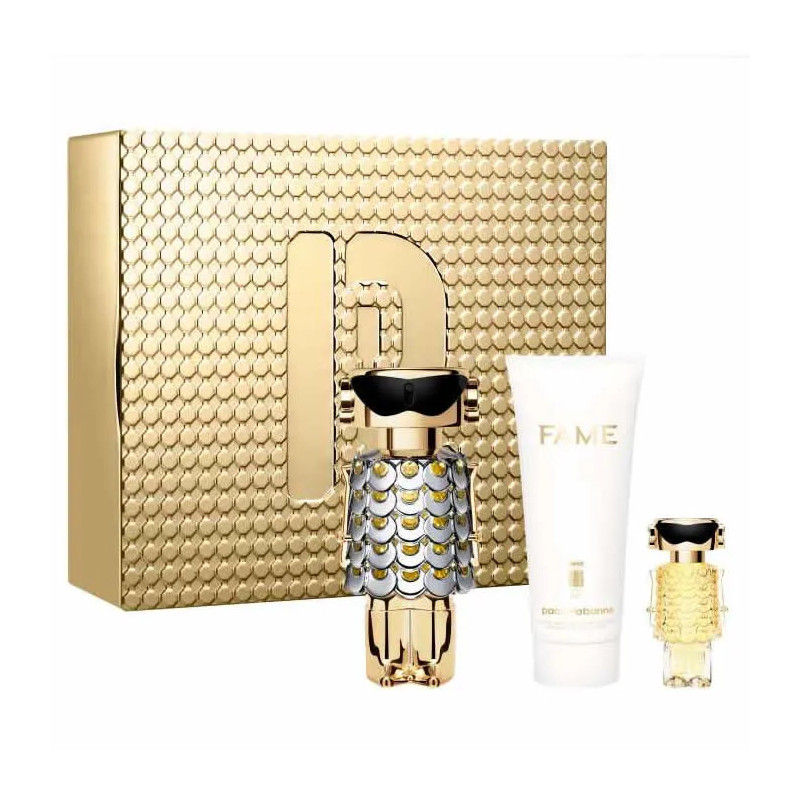 Paco Rabanne Fame Eau De Parfum Vaporisateur 80ml Coffret 3 Produits