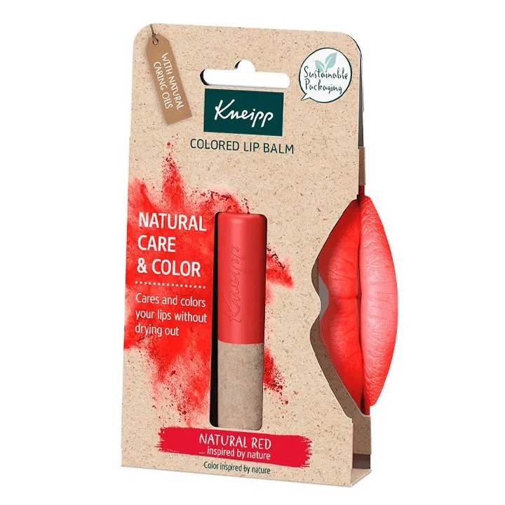 Kneipp Colored Lip Balm Natural Red 3,5g