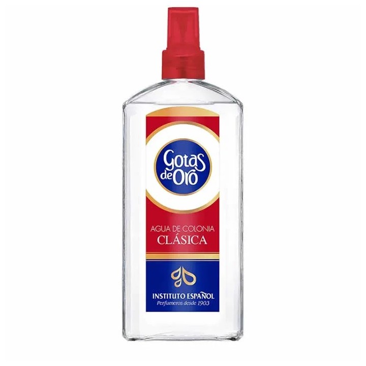 Instituto Español Gotas De Oro Agua De Colonia Clasica Spray 400ml