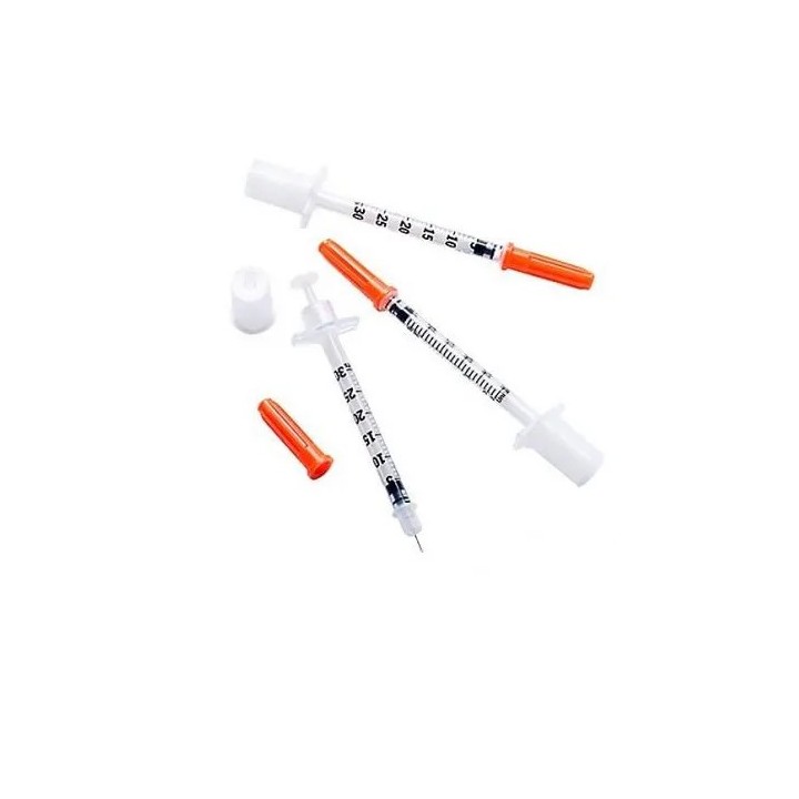 Microfine Syringe 1/2U 8 X 0,3ml 10 Units