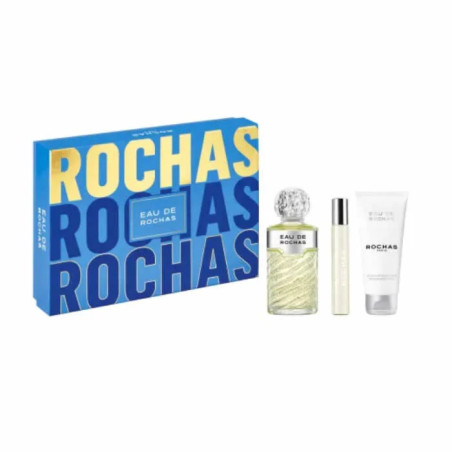 Rochas Eau De Rochas Eau De Toilette Vaporisateur 100ml Coffret 3 Produits