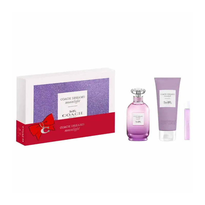 Coach Dreams Moonlight Eau De Perfume Vaporisateur 90ml Coffret 3 Produits