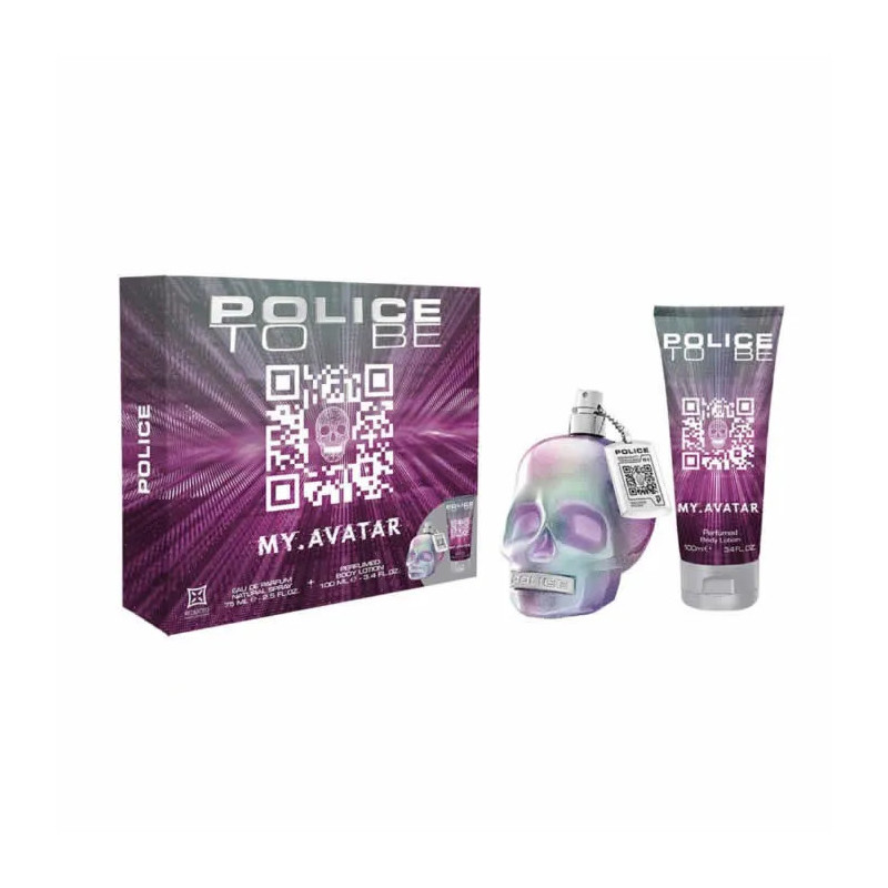 Police To Be My Avatar Woman Eau De Toilette Vaporisateur 75ml Coffret 2 Produits