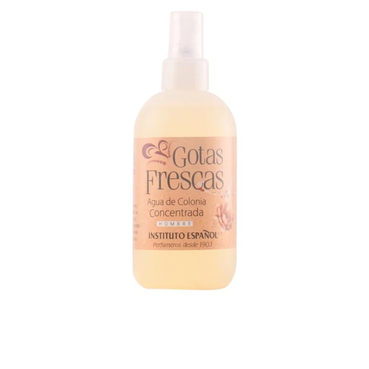 Instituto Español Gotas Frescas Homme Eau De Cologne Vaporisateur 250ml
