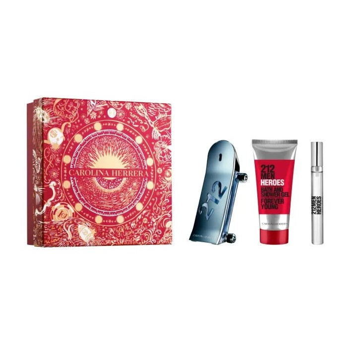 Carolina Herrera 212 Heroes Eau De Toilette Vaporisateur 90ml Coffret…