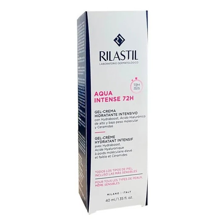 Rilastil Aqua Intense 72H Gel Intensive Moisturizing Cream 40ml