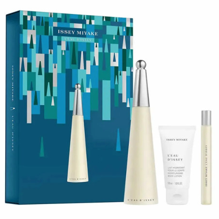 Issey Miyake L'Eau D'IsseyEau De Toilette Vaporisateur 100ml Coffret 3 Produits