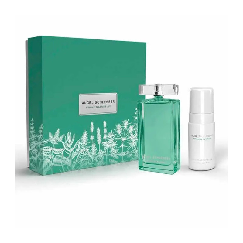 Angel Schlesser Femme Naturelle Eau De Toilette Vaporisateur 100ml Coffret 2 Produits