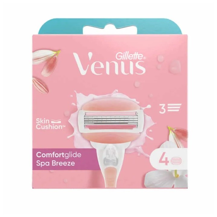 Gillette Venus Spa Breeze 4 Units Refill
