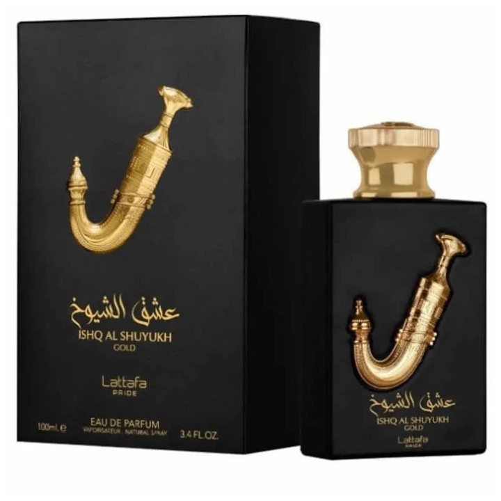 LATTAFA PRIDE ISHQ AL SHUYUKH GOLD EAU DE PARFUM SPRAY 100ML
