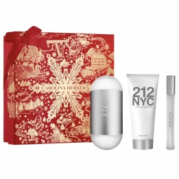 Carolina Herrera 212 Nyc Eau De Toilette 100ml Coffret 3 Produits