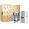 Paco Rabanne Invictus Eau De Toilette Spray 100ml Coffret 3 Produits