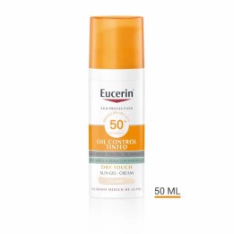 Eucerin Oil Control Dry Touch Gel Crema SPF50+ Tinted Light 50ml