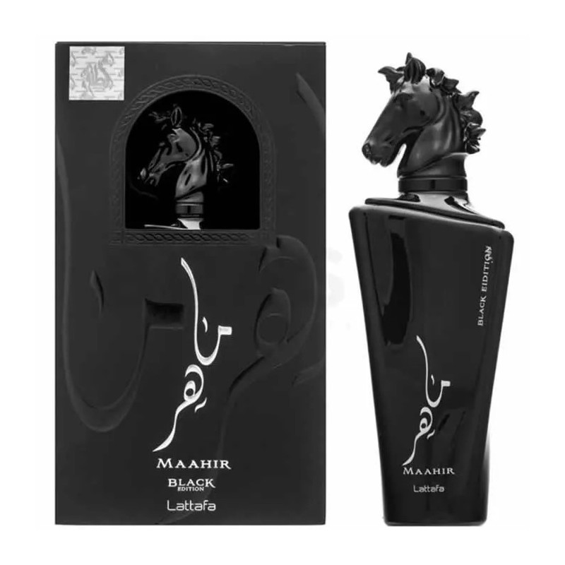 LATTAFA MAAHIR BLACK EDP SPRAY 100ML
