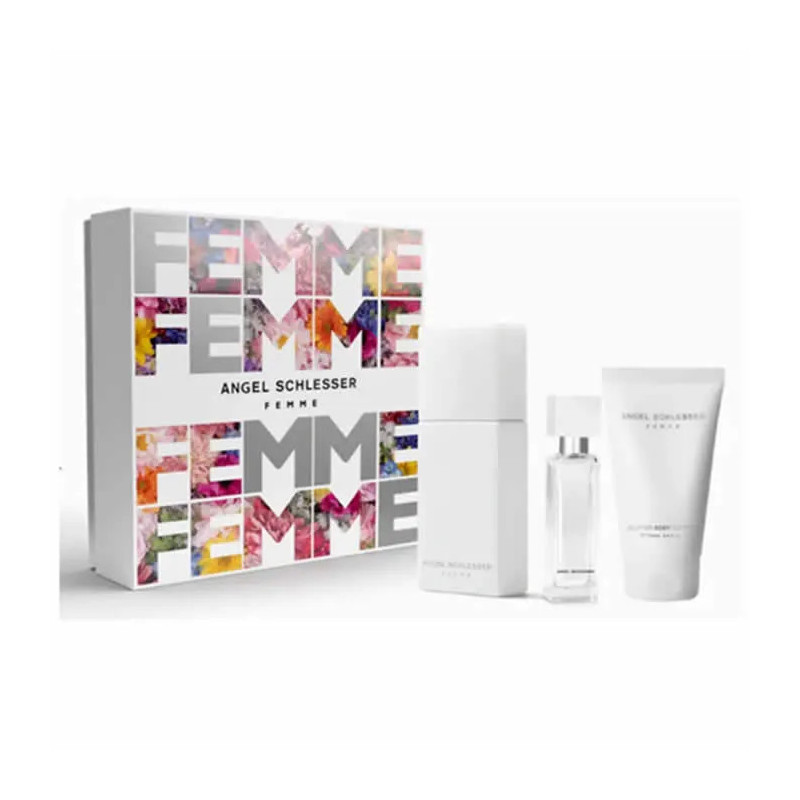 Angel Schlesser Femme Eau De Toilette Vaporisateur 100ml Coffret 3 Produits